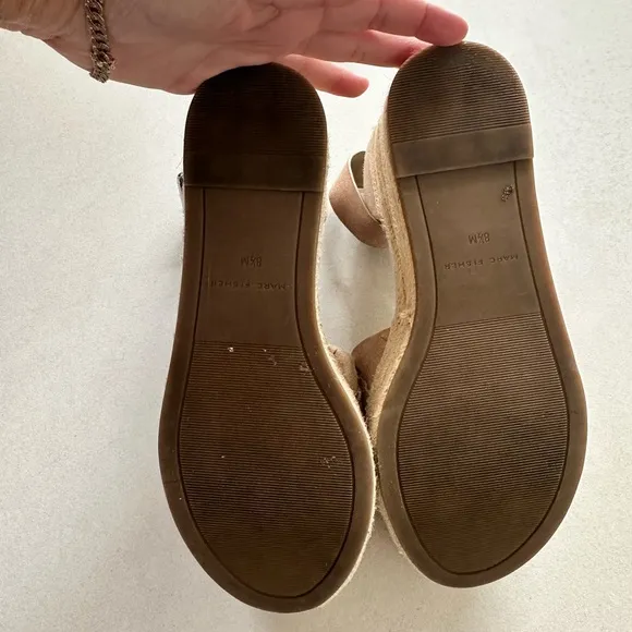 Marc Fisher Women's Varin Espadrille Wedge Sandal Size 9.5