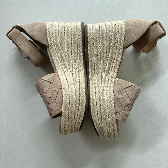 Marc Fisher Women's Varin Espadrille Wedge Sandal Size 9.5