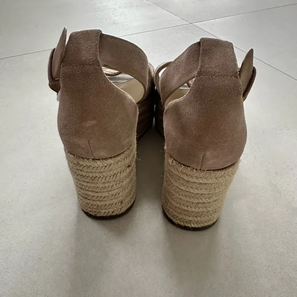 Marc Fisher Women's Varin Espadrille Wedge Sandal Size 9.5