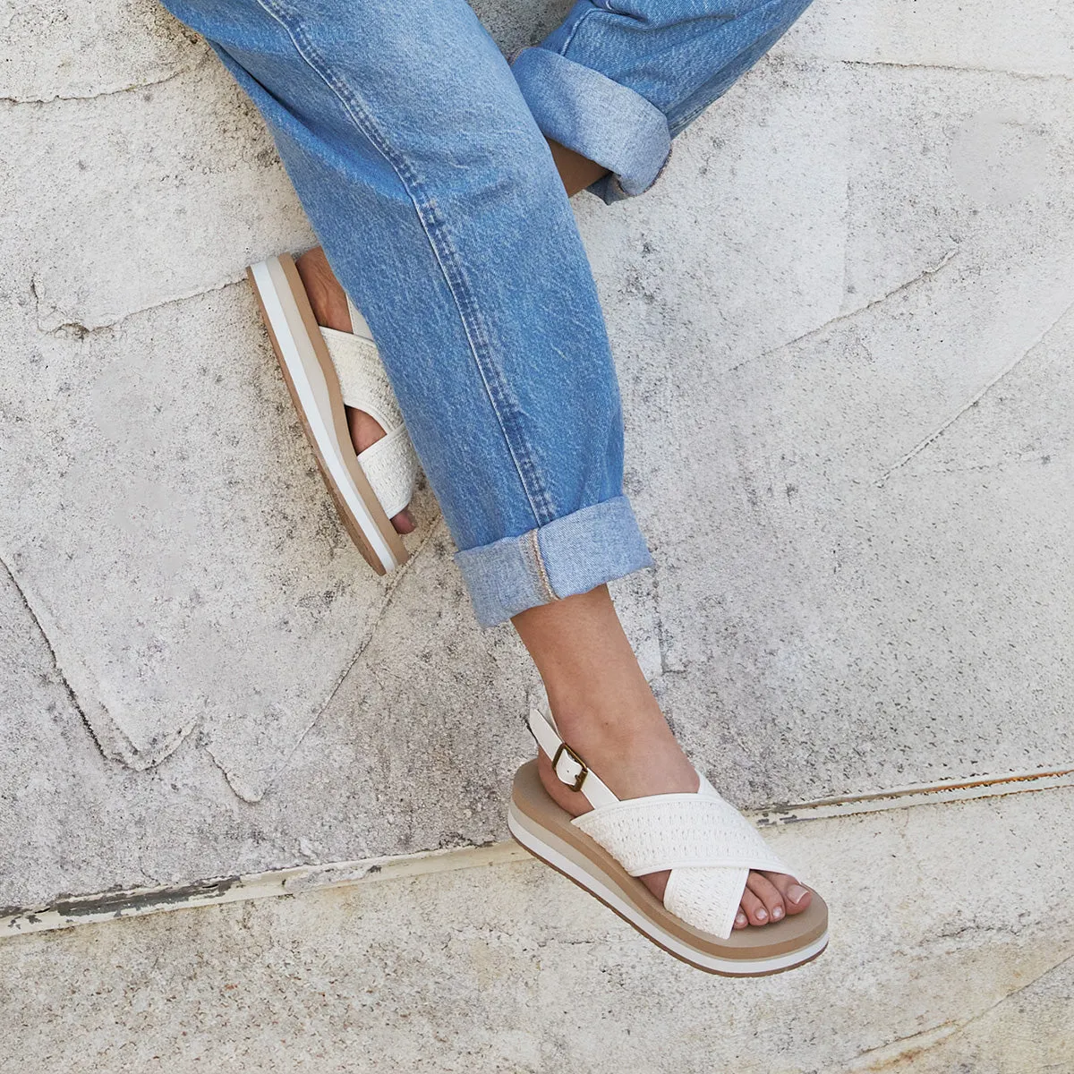 Mariane Flatform Sandal