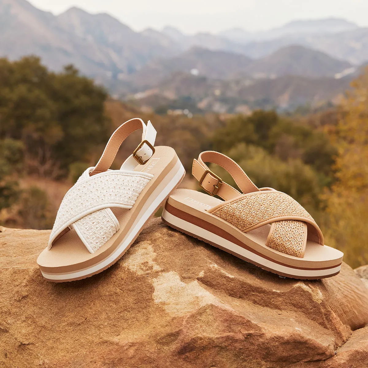 Mariane Flatform Sandal