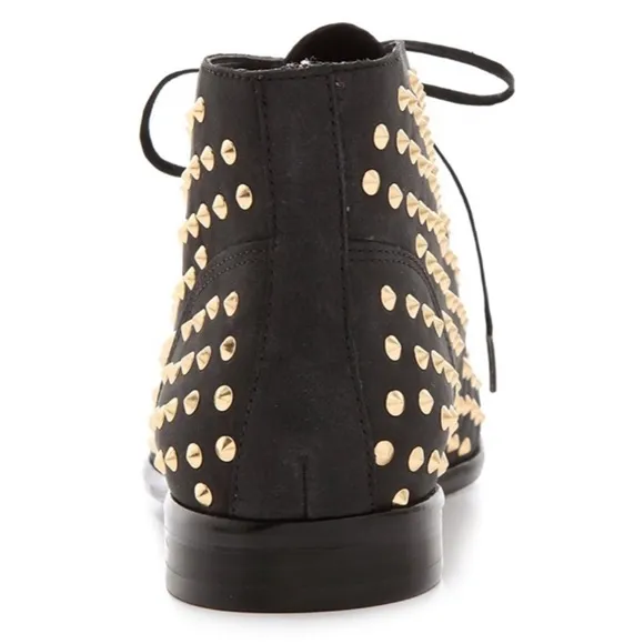 Matiko “Oliver” Studded Lace Up Booties size 9