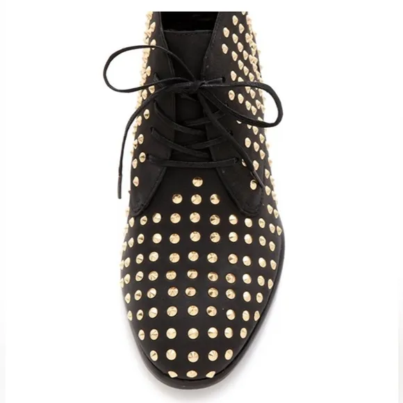Matiko “Oliver” Studded Lace Up Booties size 9