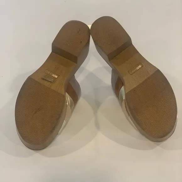 Matiko Striped Platform Sandals size 38 (7 1/2)