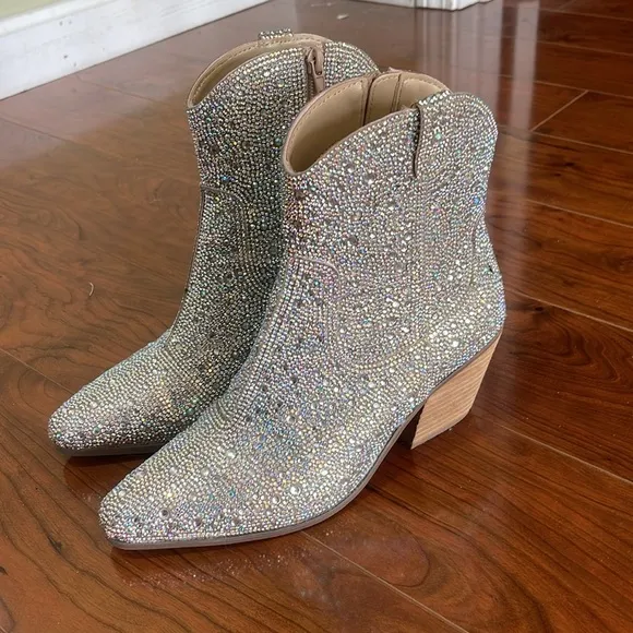 Matisse Harlow Shayne Rhinestone Western Cowboy Boots
