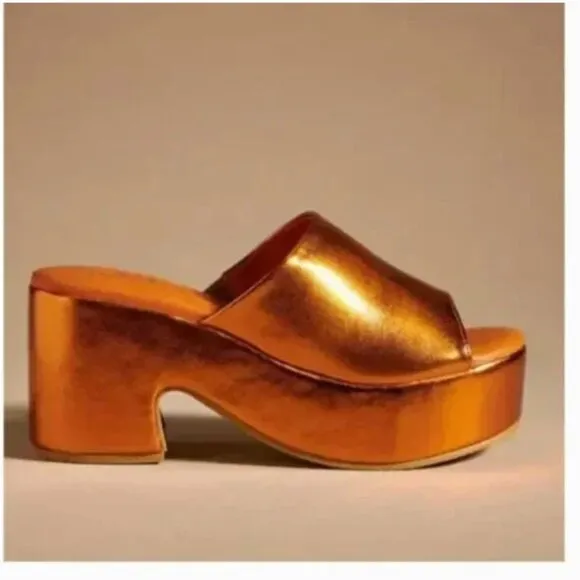 ⭐️Matisse Terry Platform Chic Glam Girly Modern Artsy Boho Hipster Retro Sandals