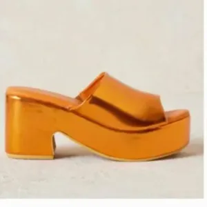 ⭐️Matisse Terry Platform Chic Glam Girly Modern Artsy Boho Hipster Retro Sandals
