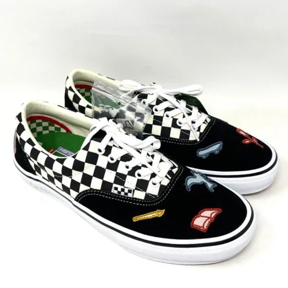 💖MEGA SALE💖Vans Skate Era Black White Checkered Skate  Men   VN0A5FC989C