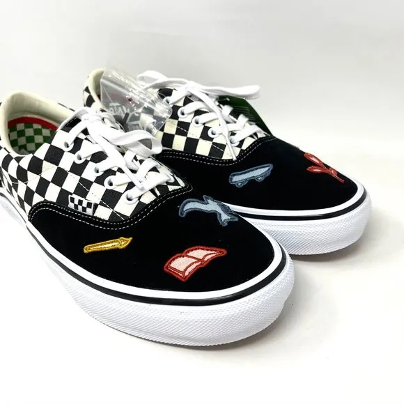 💖MEGA SALE💖Vans Skate Era Black White Checkered Skate  Men   VN0A5FC989C
