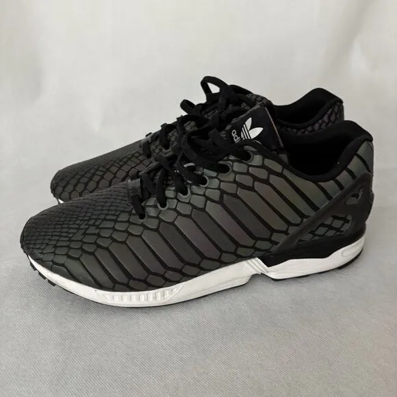 Mens Adidas XENO Reflective Black Sneakers Shoes B24441 sz 11.5 jogging running