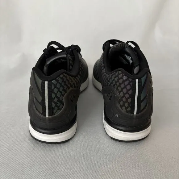 Mens Adidas XENO Reflective Black Sneakers Shoes B24441 sz 11.5 jogging running