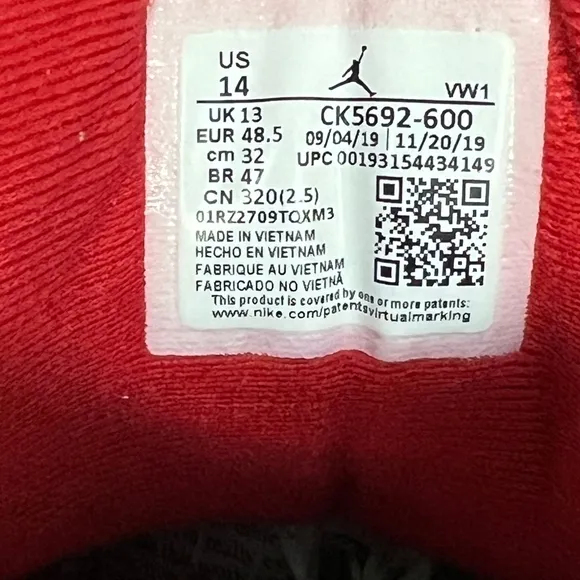 Men’s Air Jordan 3 Retro Unite Size 14  Shoes