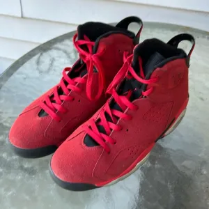 Men’s Air Jordan 6 Retro, Toro Bravo, Size 11, Used, No Original Box.