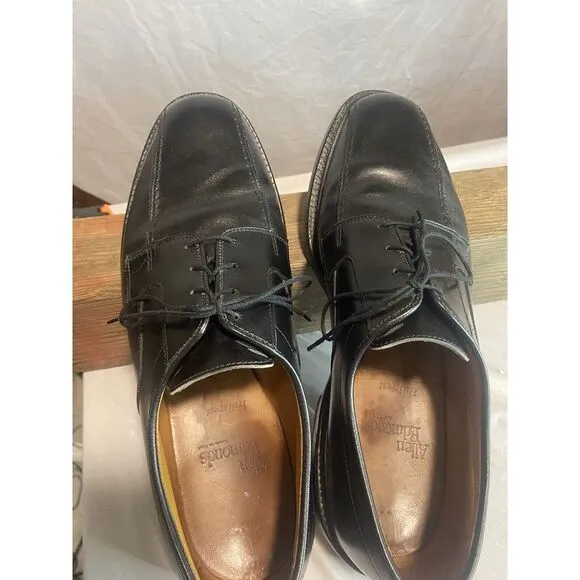 Men's AllenEdmonds Sagamore Black Leather‎ Lace Up Oxford Shoes-Size 10.5 D