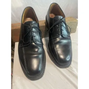 Men's AllenEdmonds Sagamore Black Leather‎ Lace Up Oxford Shoes-Size 10.5 D