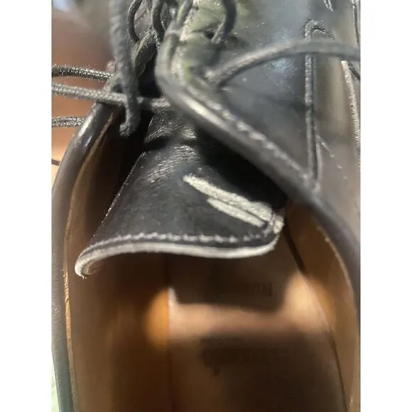 Men's AllenEdmonds Sagamore Black Leather‎ Lace Up Oxford Shoes-Size 10.5 D