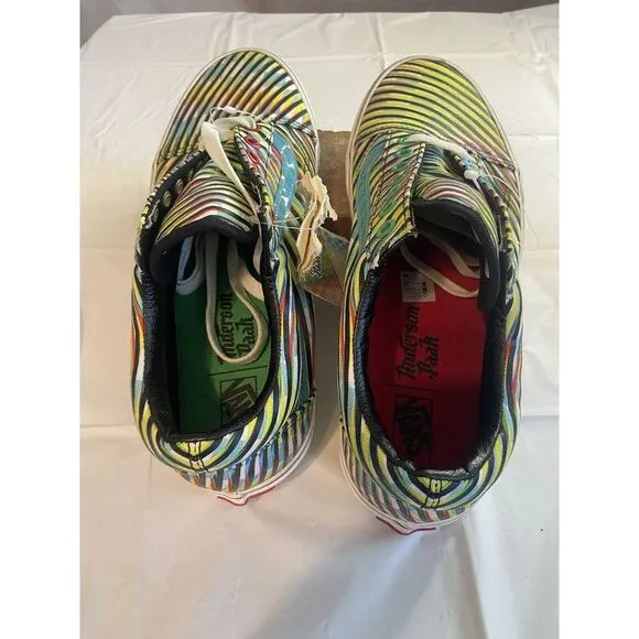 Men's Anderson Paak X Old Skool‎ Lace Up Multicolor Skateboard Shoes-Size 10