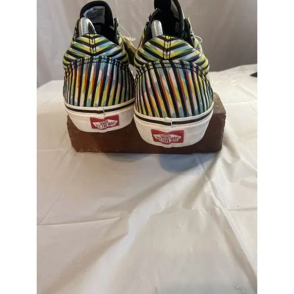 Men's Anderson Paak X Old Skool‎ Lace Up Multicolor Skateboard Shoes-Size 10