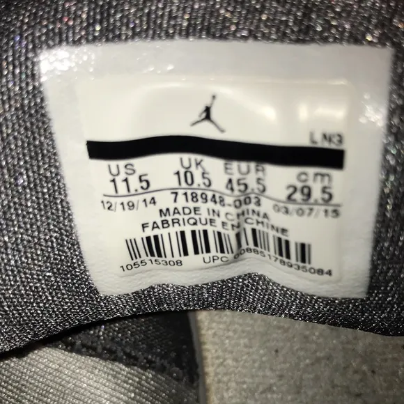 Men’s EUC Sz 11.5 NIKE AIR JORDAN FUTURE - Low Men's Shoes 718948-003 Cool Grey