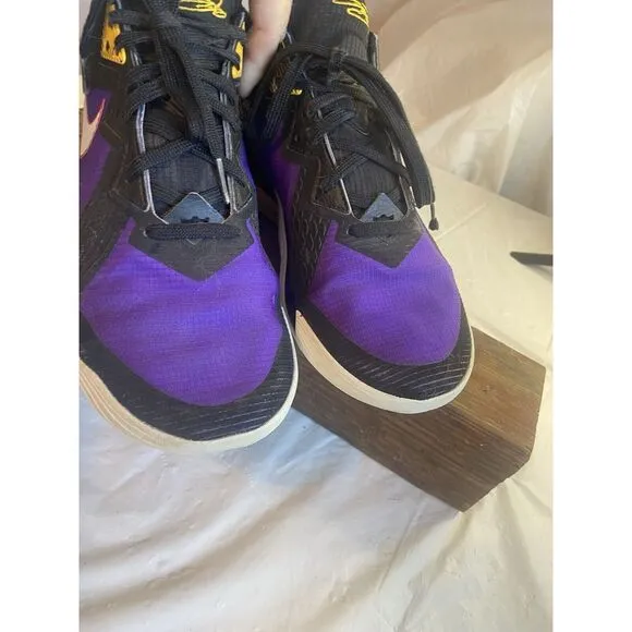 Men's LeBron James XVIII 18 Low Larkes Purple ACG Terra-Size 9-Authenticated‎