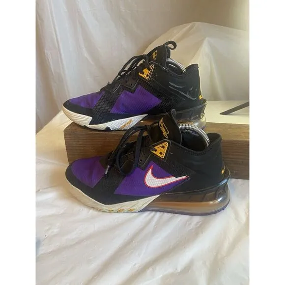 Men's LeBron James XVIII 18 Low Larkes Purple ACG Terra-Size 9-Authenticated‎