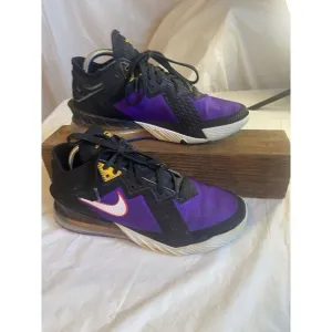 Men's LeBron James XVIII 18 Low Larkes Purple ACG Terra-Size 9-Authenticated‎
