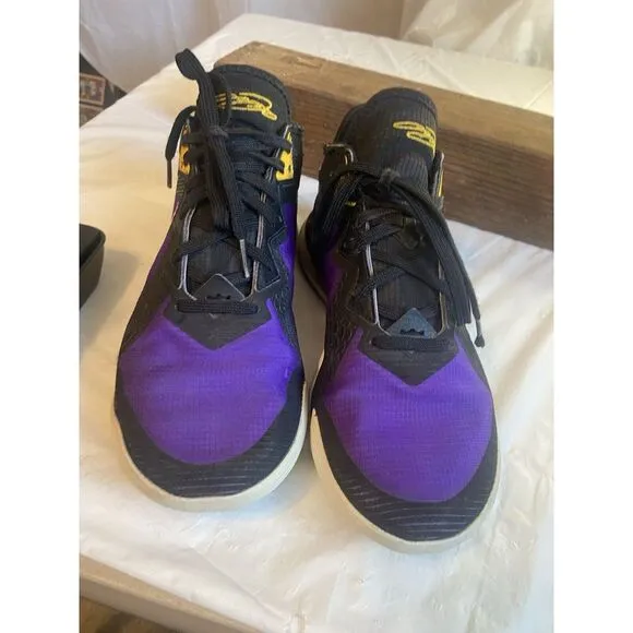 Men's LeBron James XVIII 18 Low Larkes Purple ACG Terra-Size 9-Authenticated‎
