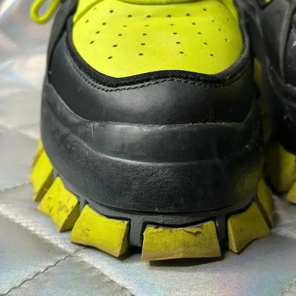 Men’s Neon Green Platform Fantasy Shoes