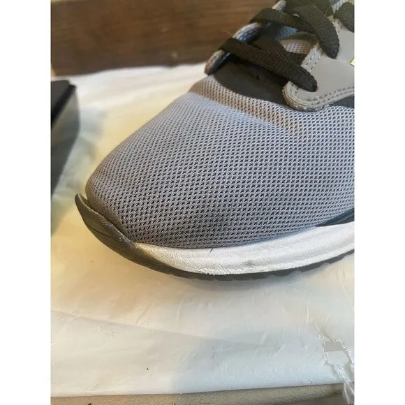 Men's‎ New Balance 1550 Sneaker-Gray &amp; Black-Excellent Condition-Size 10 D