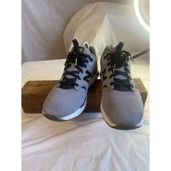 Men's‎ New Balance 1550 Sneaker-Gray &amp; Black-Excellent Condition-Size 10 D