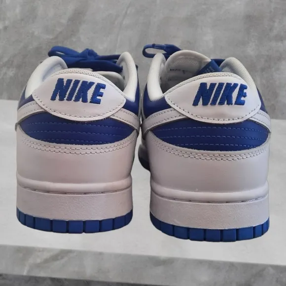 Men's Nike Dunk Low Racer Blue White Athletic Shoes/Sneakers Size 10 - DD1391-40