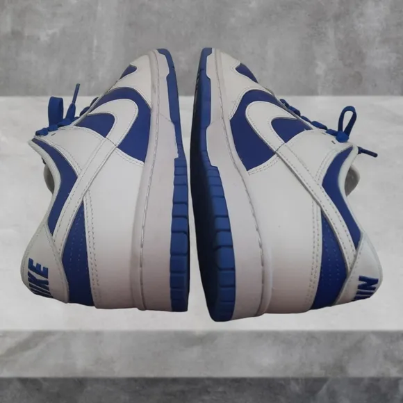 Men's Nike Dunk Low Racer Blue White Athletic Shoes/Sneakers Size 10 - DD1391-40