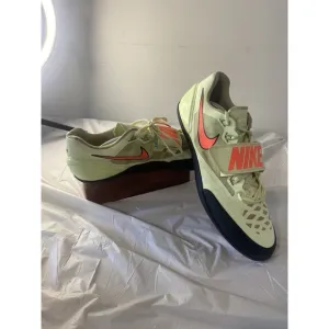 Men's Nike Zoom Rotational 6 Throwing Shoes- Volt Orange-Size 12.5-Great Cond.