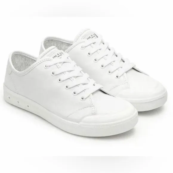 Men’s Rag &amp; Bone Standard Issue White Lace Up Shoes Size 8