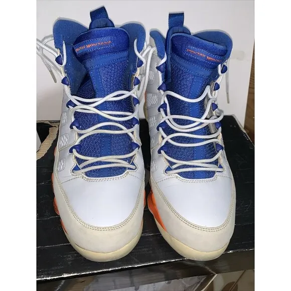 Men's Size 10.5 - Jordan 9 Retro Fontay Montana 2012, y2k Jordan shoes