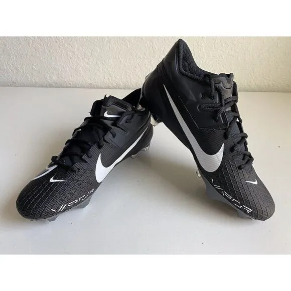 Men's Size 11 Nike Vapor Edge Elite 360 2 Football Cleats Black White DA5457-010