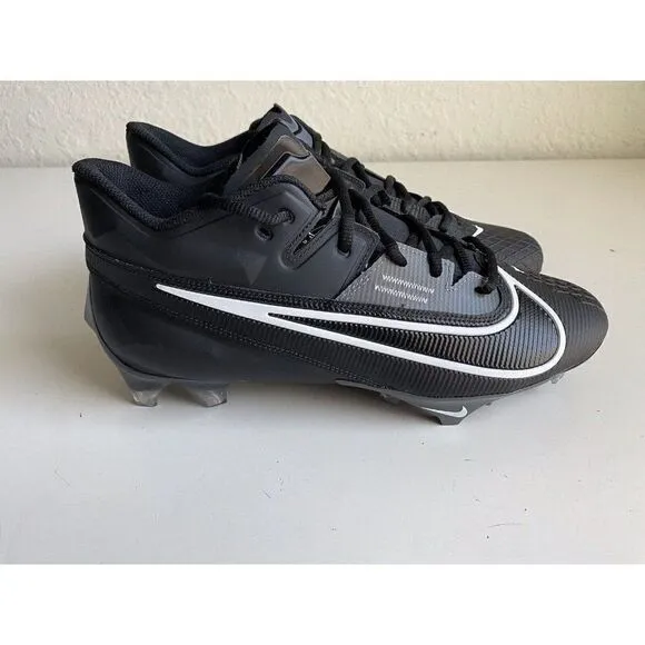Men's Size 11 Nike Vapor Edge Elite 360 2 Football Cleats Black White DA5457-010