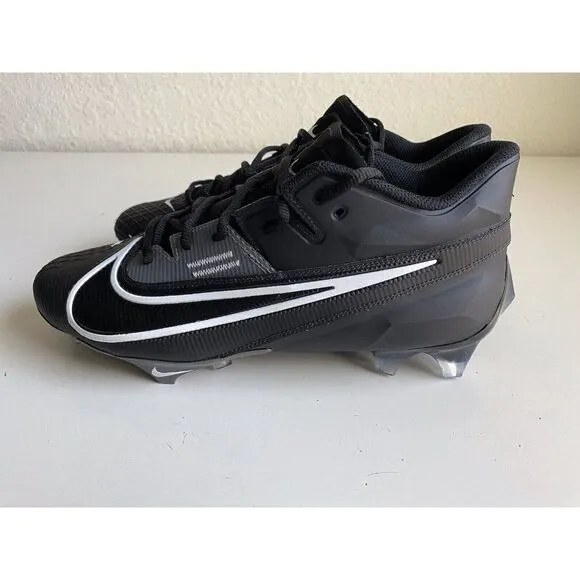 Men's Size 11 Nike Vapor Edge Elite 360 2 Football Cleats Black White DA5457-010