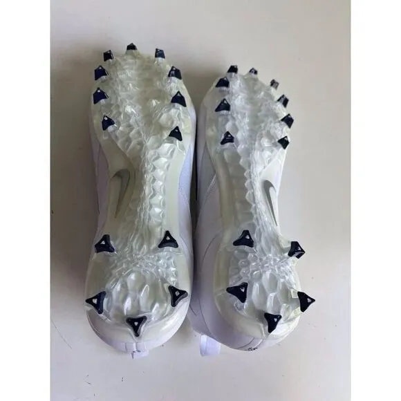 Men’s Sz 12.5 Nike Alpha Huarache 8 Elite White Lacrosse Cleats CW4447-101