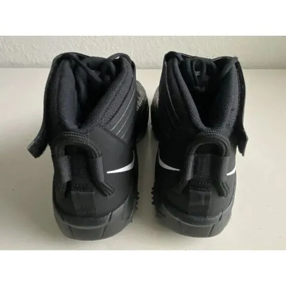 Men's Sz 17 Nike Force Savage Pro 2 Shark P Football Cleats Black BV5448-001