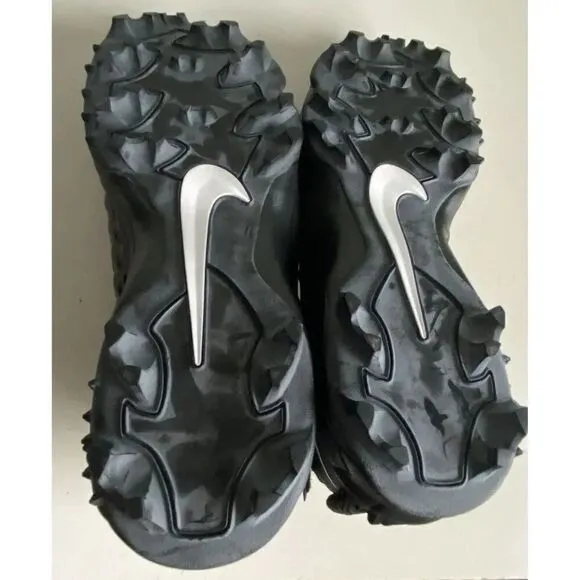 Men's Sz 17 Nike Force Savage Pro 2 Shark P Football Cleats Black BV5448-001
