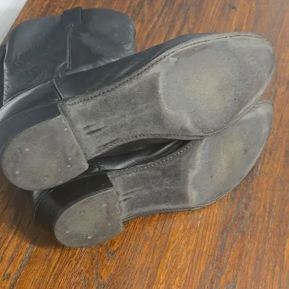 Mens vintage evenin star dancing cowboy boots size 12