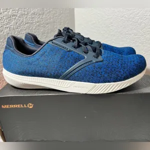 Merrell Men’s Roust Revel Lace up Shoes Athleisure sneakers Blue size 11