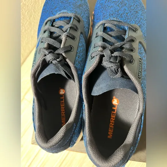 Merrell Men’s Roust Revel Lace up Shoes Athleisure sneakers Blue size 11