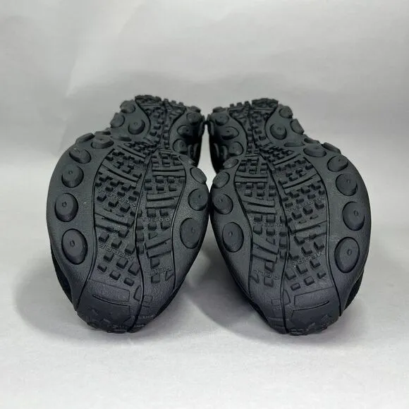 Merrell Men's Size 11.5 Jungle Moc Midnight Black Suede Slip On Shoes