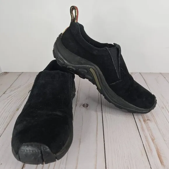 Merrell Women's Jungle Moc Moccasin in Black Size 6