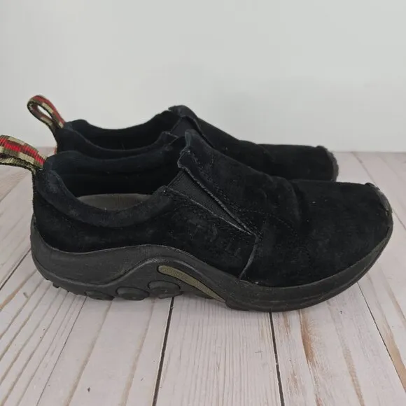 Merrell Women's Jungle Moc Moccasin in Black Size 6
