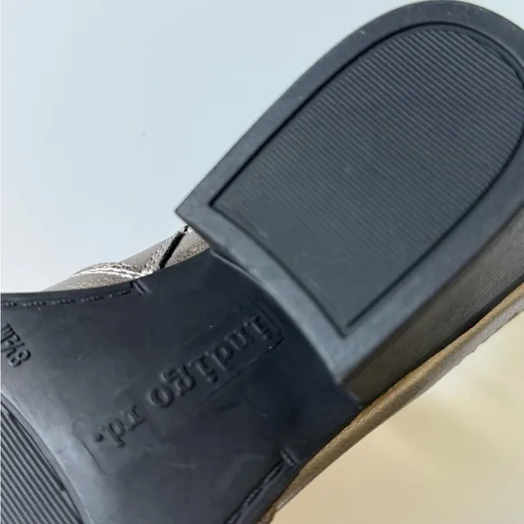 Metallic Ankle Boots Indigo 8,5 ladies