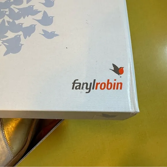 Metallic Silver Ankle Boots by Faryl Robin almost new size 11