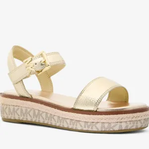 Michael Kors Gold Platform Sandals
